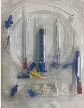 Набор для катетеризации центральных вен 1 канальный 22G (2Fr), 13 см, FV-1224