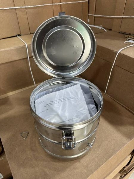 Korobka sterilizasionnaya kruglaya BIKS KSK-3