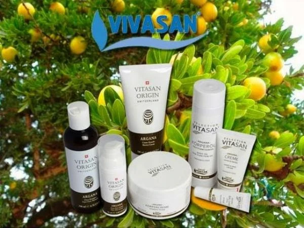 Krem dlya tela serii Argana Vivasan, Shveysariya