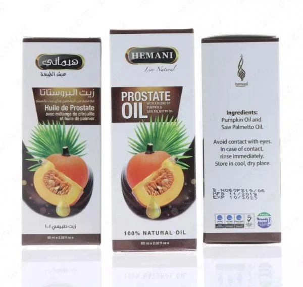 Масло для лечения простатита Prostate Oil Hemani
