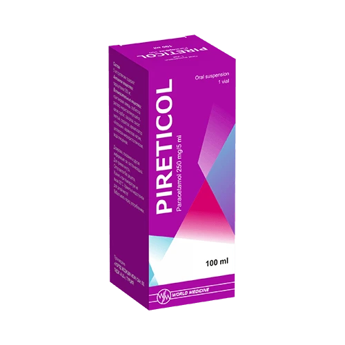 PIRETIKOL suspenziya 100ml 120mg/5ml