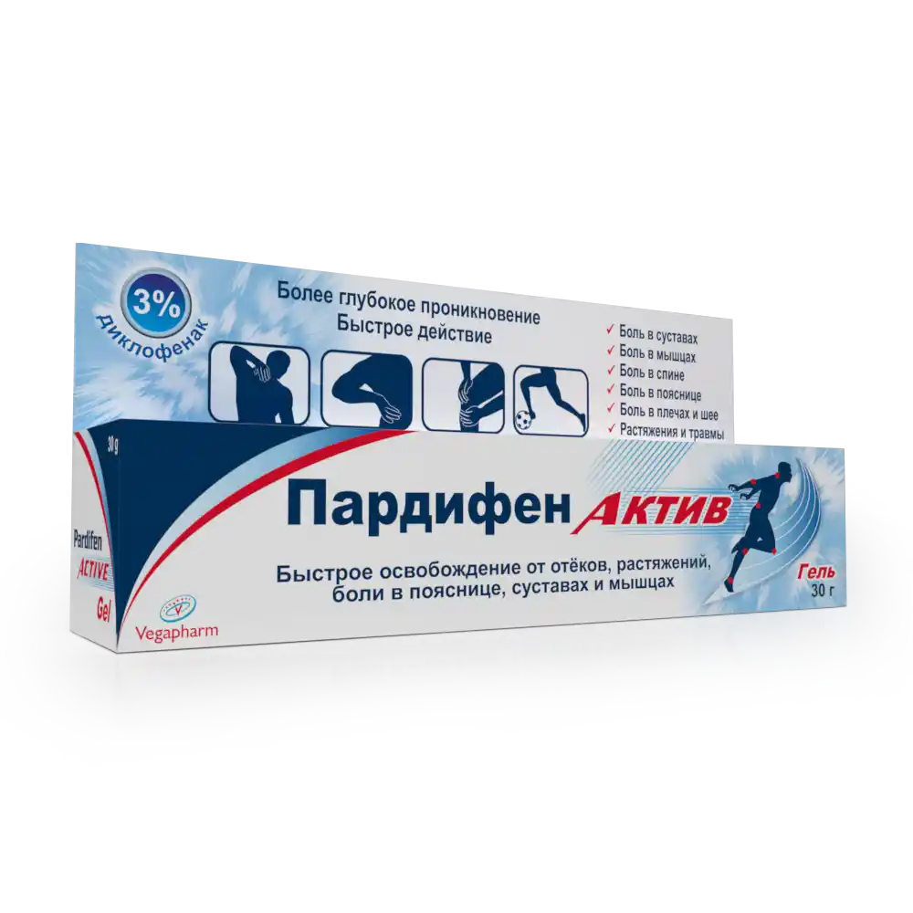 PARDIFEN aktiv gel 30g N1