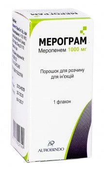 МЕРОГРАМ 1000мг
