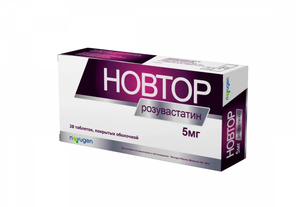 NOVTOR tabletkalari 5mg N28