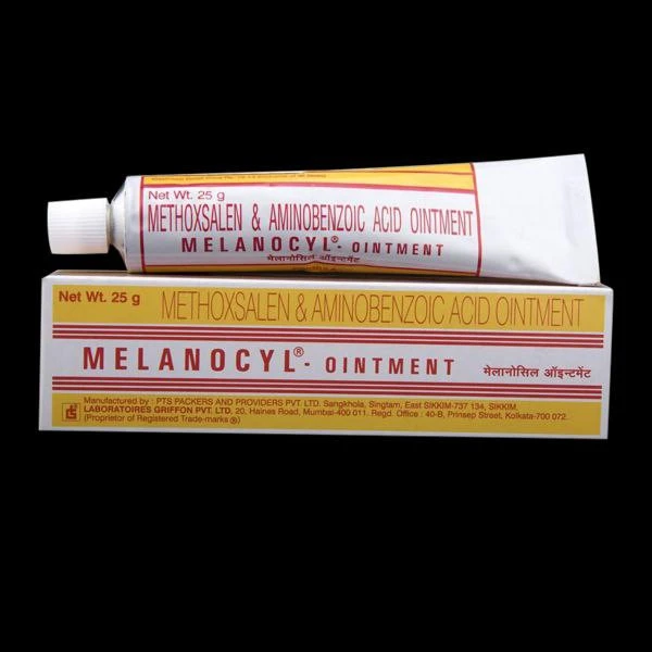 Psoriaz va vitiligo uchun melanosil malhami (Melanocyl)