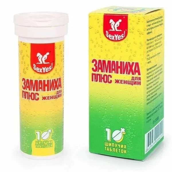 Заманиха Плюс - таблетки для повышения либидо у женщин