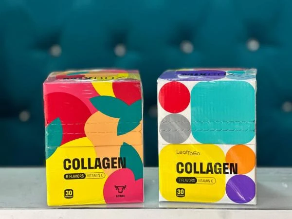 LeafToGo peptid kollagen s vitamini to'plami "turli xil" - 100% Original