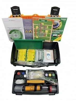 Uchebno-metodicheskiy komplekt «Faktori radiasionnoy i ximicheskoy opasnosti» (UMK FRXO) (Mini-ekspress-laboratoriya radiasionno-ximicheskoy razvedki) :09072