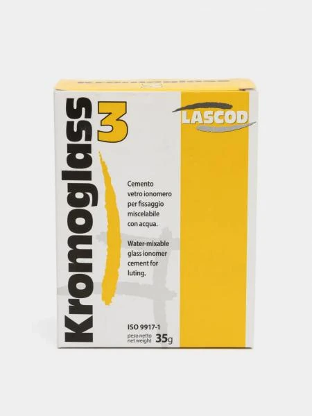 Stekloionomerniy sement Kromoglass 3 glass ionom (35 g)