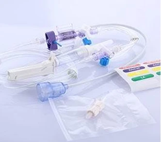 Одноразовый датчик для инвазивного мониторинга кровяного давления, тип: одинарный