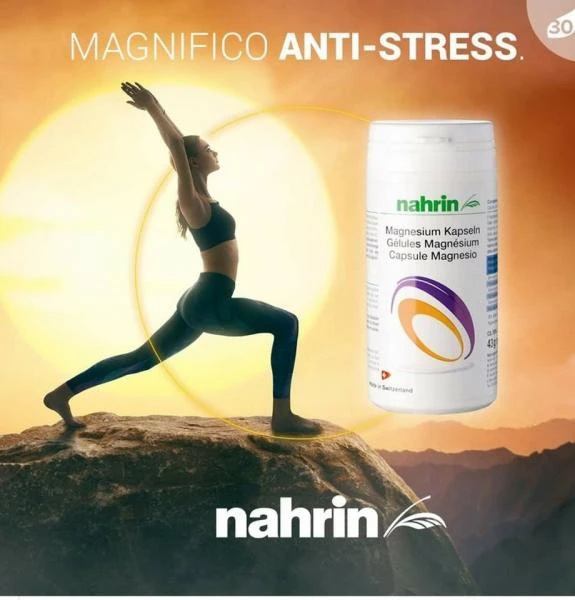 kapsulalar  Magniya dlya nervov Swiss Nahrin, Shveysariya