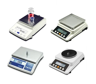 Turli o'lchamdagi elektron tarozilar