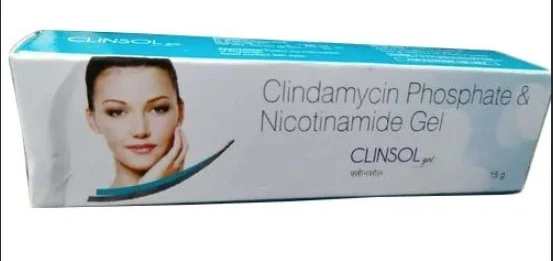 Clinsol gel akne uchun (klindamitsin fosfat va nikotinamid)