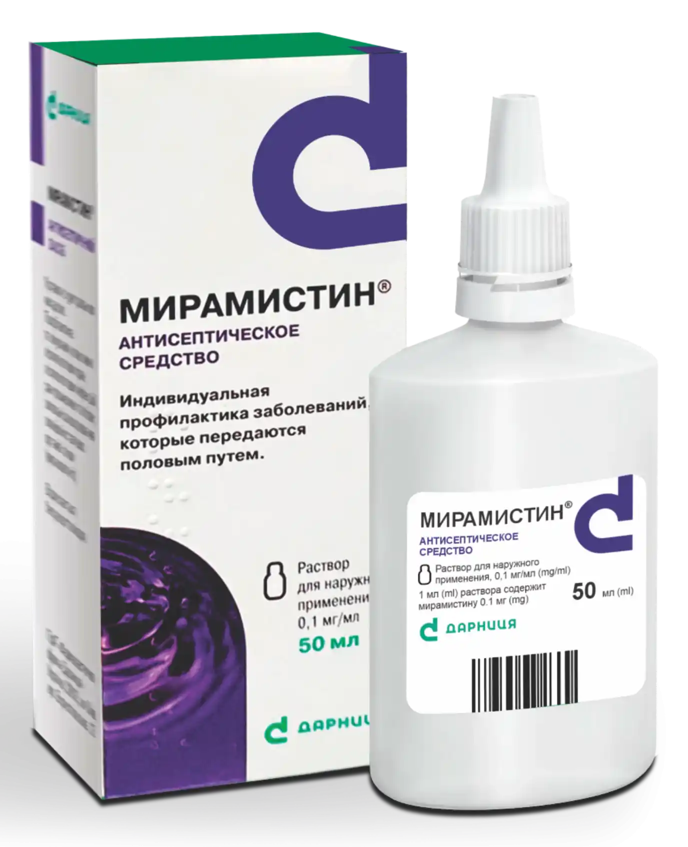 MIRAMISTIN eritma 50ml 0,1mg/ml