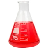 Kolba laboratornaya s deleniem TS (konicheskaya) 100 ml