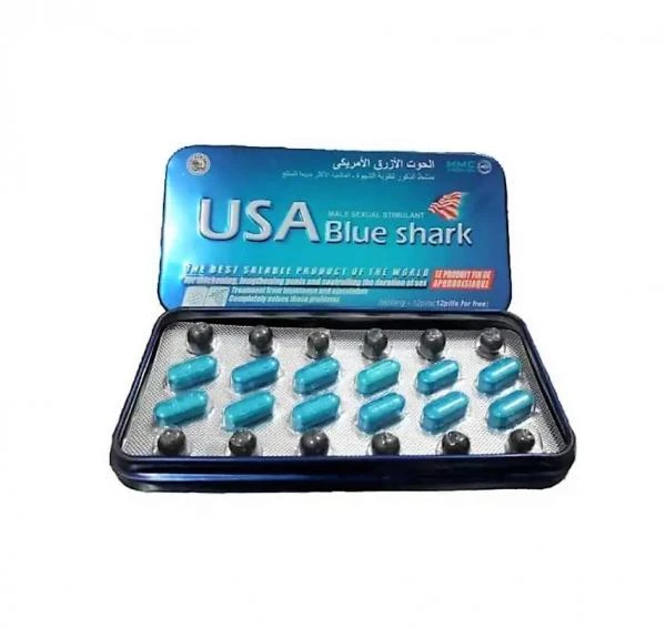 Возбуждающий препарат для потенции USA Blue Shark