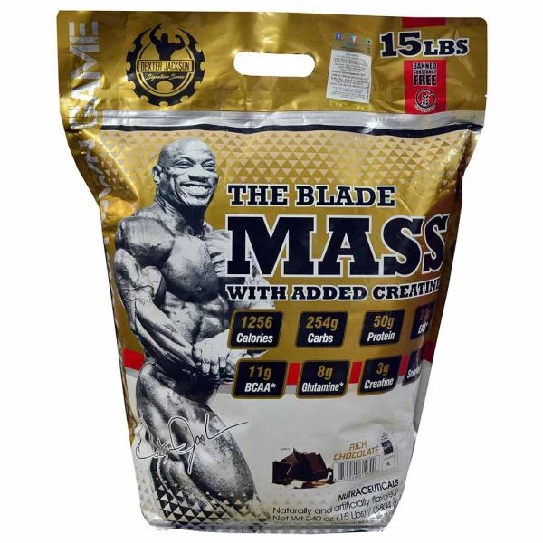 Dekster Jekson Kreatinli pichoq massasi, 15 funt (6,82 kg), boy shokolad