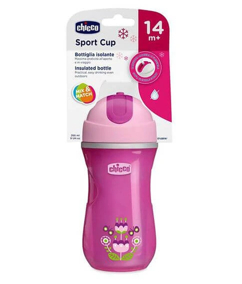 Поильник Chicco Sport Cup 266 мл с 14 м+