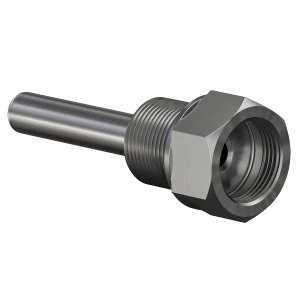 Gilza zashitnaya GZ.16, GZ.25 svarnaya silindricheskaya dlya datchikov temperaturi diametrom 8 i 10 mm:1012108