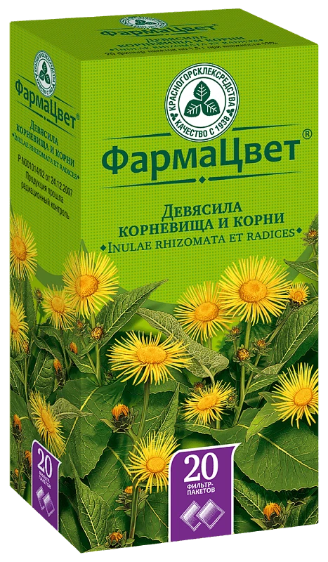ДЕВЯСИЛА КОРНЕВИЩА И КОРНИ 1,5 N20