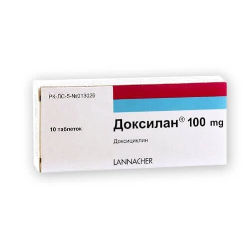 DOKSILAN tabletkalari 100mg N10