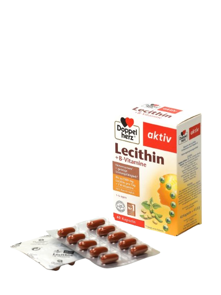 DOPPELGERS AKTIV LESITIN+VITAMINI GRUPPI V kapsulalar  N40