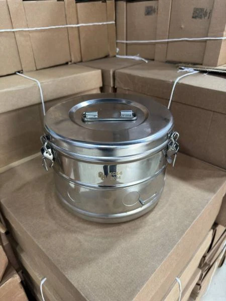 Korobka sterilizasionnaya kruglaya BIKS KSK-6