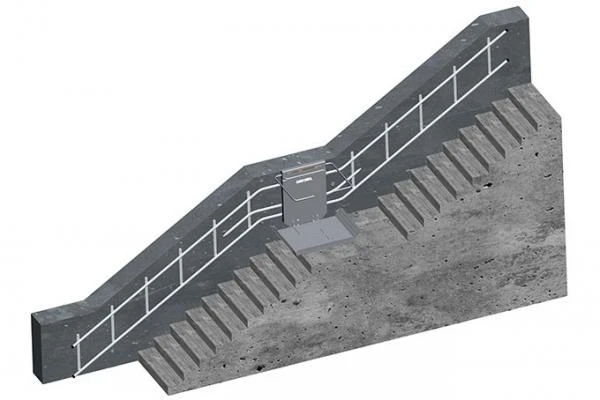 Lestnichniy (naklonniy) invalidniy podyomnik ComDis-250 Y