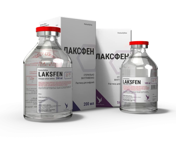 LAKSFEN infuziya uchun eritma 100ml 0,05%
