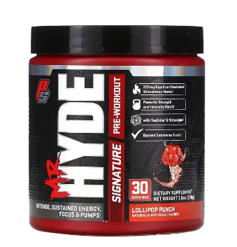 ProSapps Pre-Workout, Mr Hyde, Karamel Punch Flavor, 7,6 oz (216 g)