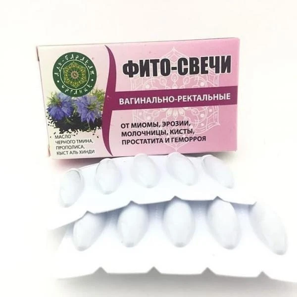 Ayollar uchun fitosvechlar
