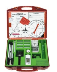 Komplekt laboratornogo oborudovaniya Nablyudenie za pogodoy