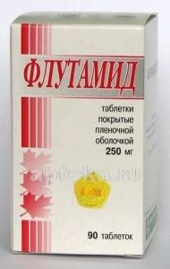 ФЛУТАМИД 0,25 таблетки N90