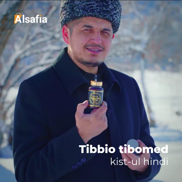 Tibbio tibomed qora sedana kapsulasi