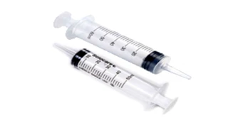 Bir martalik foydalanish uchun steril in'ektsiya shpritslari 50 ml