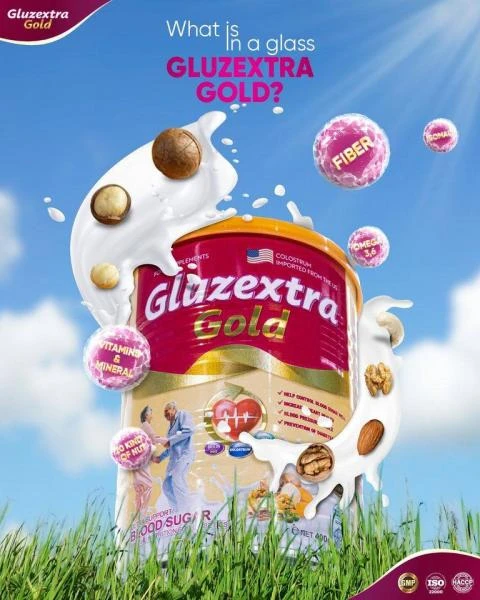 GLUZextra Sure – qandli diabetga chalinganlar uchun 100% tabiiy yong‘oq suti