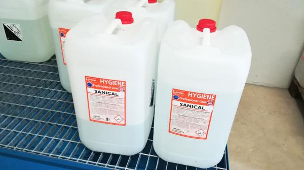 Широкий ассортимент промышленной химии