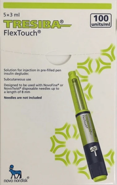 TRESIBA FLEKSTACH inyeksiya uchun eritma 3ml 100YeD N5