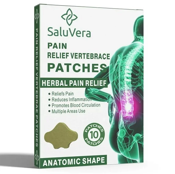 Пластыри травяные обезболивающие для позвоночника SaluVera