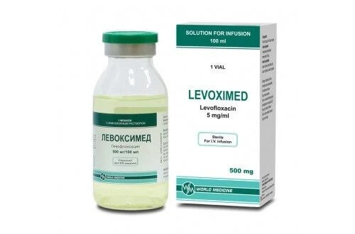 LEVOKSIMED infuziya uchun eritma 100ml 500mg/100ml