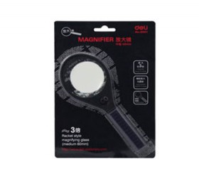 Лупа диаметр 60мм, Deli 9091