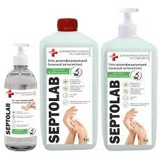 SEPTOLAB Gel antiseptik 1l s dozatorom