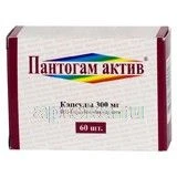 PANTOGAM AKTIV kapsulalar  0,3g N60