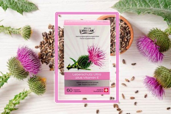 Ultra-zashita pecheni s rastoropshey Vivasan, Shveysariya