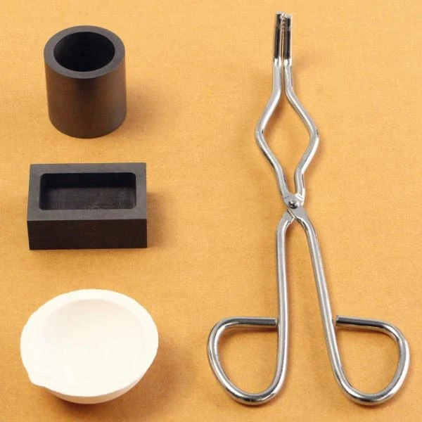 Щипцы тигельные металлические, 21 см