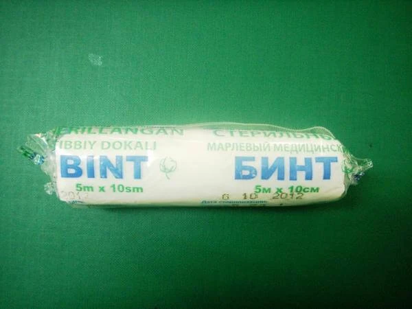 Bint marleviy medisinskiy ster 5mx10sm