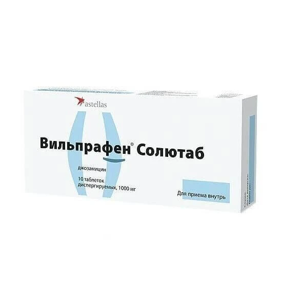 VILPRAFEN SOLYUTAB 1,0 tabletkalari N10