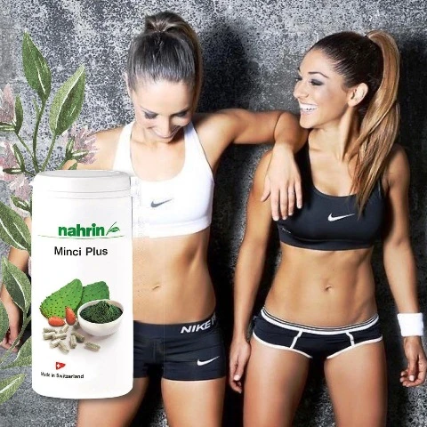 Капсулы Минки Плюс для снижения веса Swiss Nahrin, Швейцария