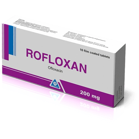РОФЛОКСАН таблетки 200мг N10
