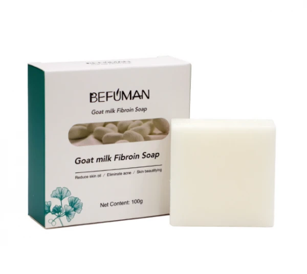 Фиброиновое мыло из козьего молока Befuman Silk Protein Skin Repair Soap